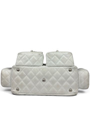 Chanel Cambon Small Reporter Bag Black/White