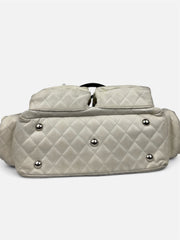 Chanel Cambon Large Python Reporter Bag