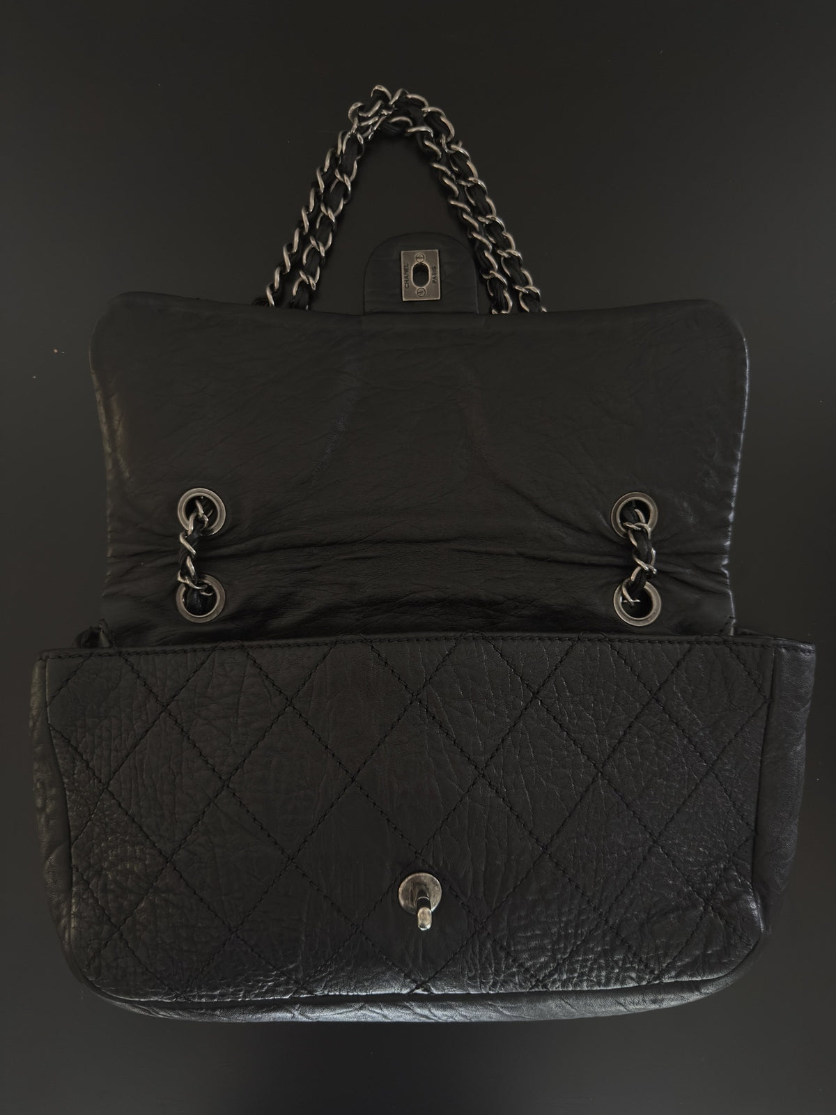 Chanel Black „Le Marais“ Jumbo Flap Bag