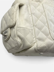 Chanel Cambon Large Python Reporter Bag