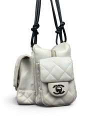 Chanel Cambon Small Reporter Bag Black/White