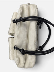 Chanel Cambon Large Python Reporter Bag