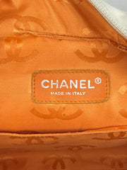 Chanel Cambon Large Python Reporter Bag
